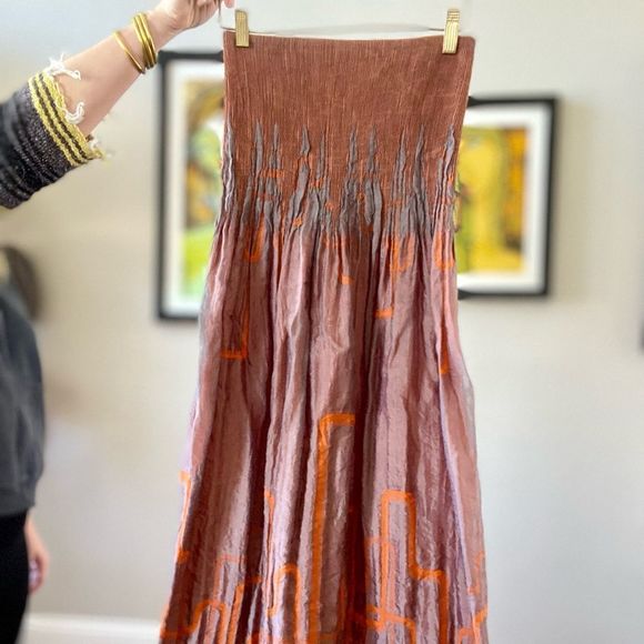 Gary & Orange Geometric Strapless Dress - Picture 5 of 6